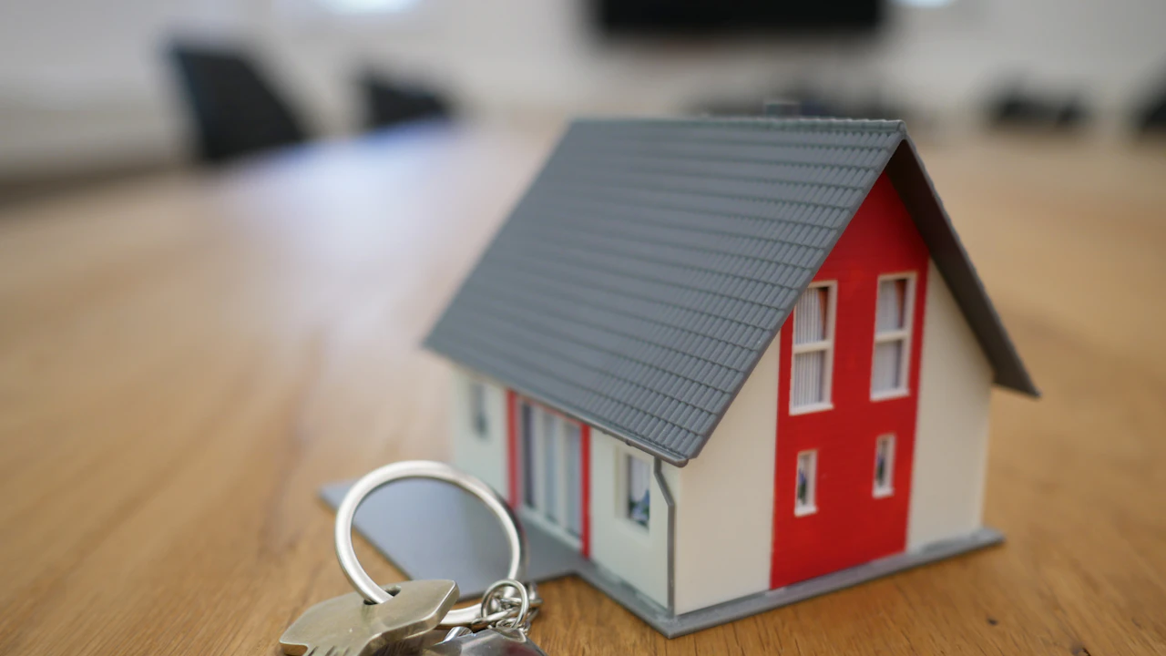 House keys ready for a new tenant